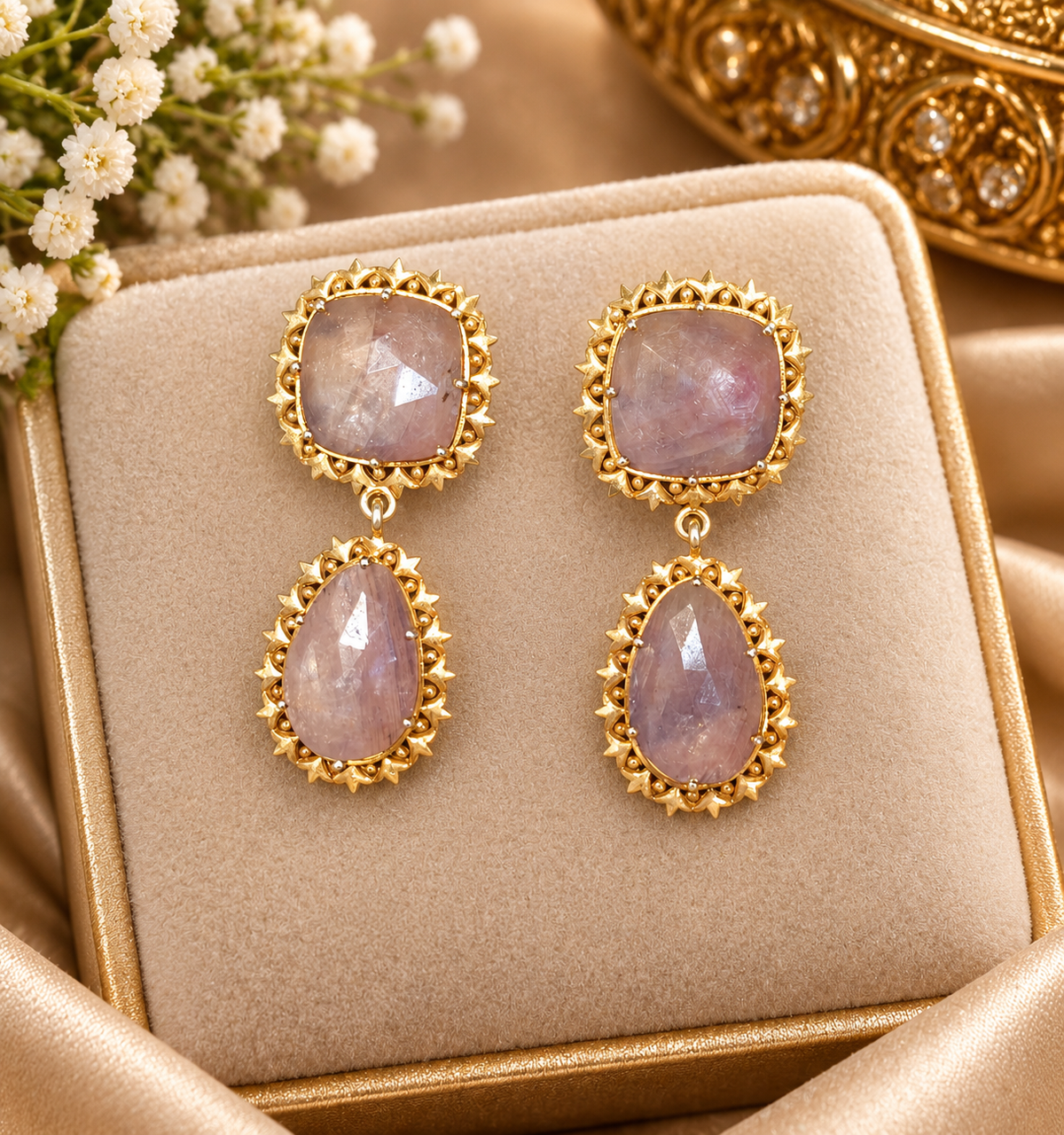 SEC-102  SILVER EARRING