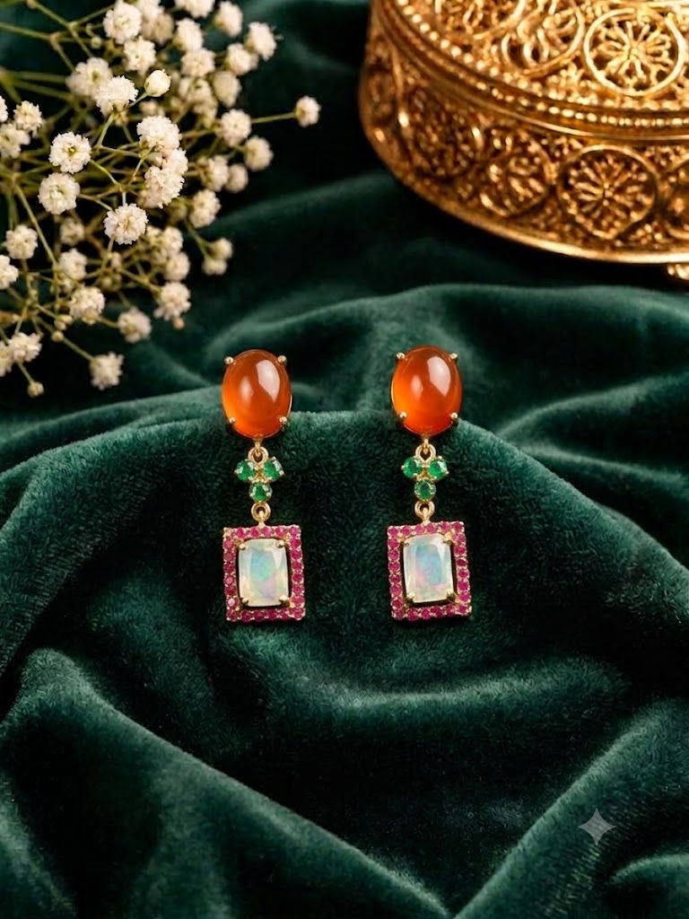 SEC-195 SILVER EARRING