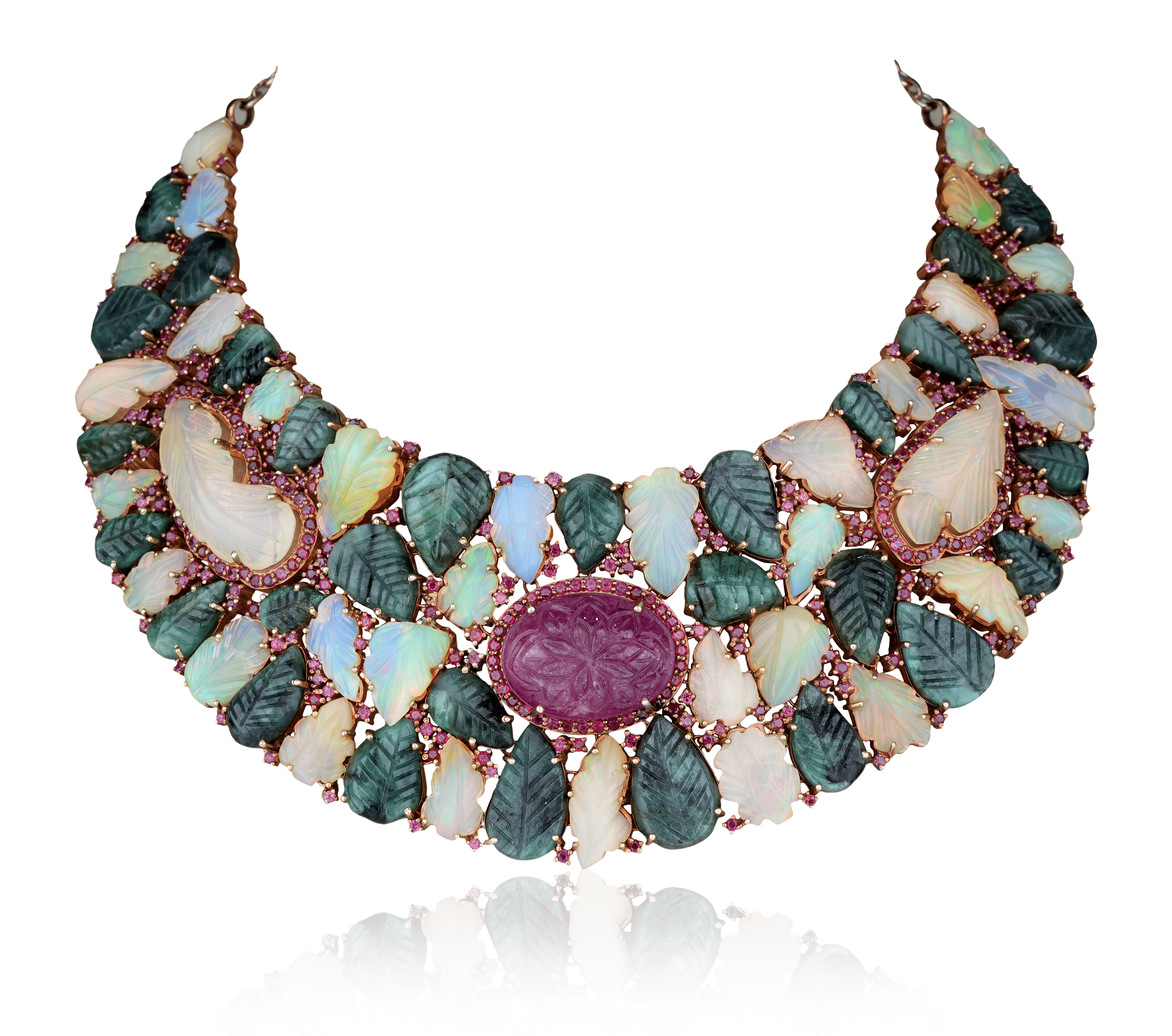 Emerald Ruby Necklace
