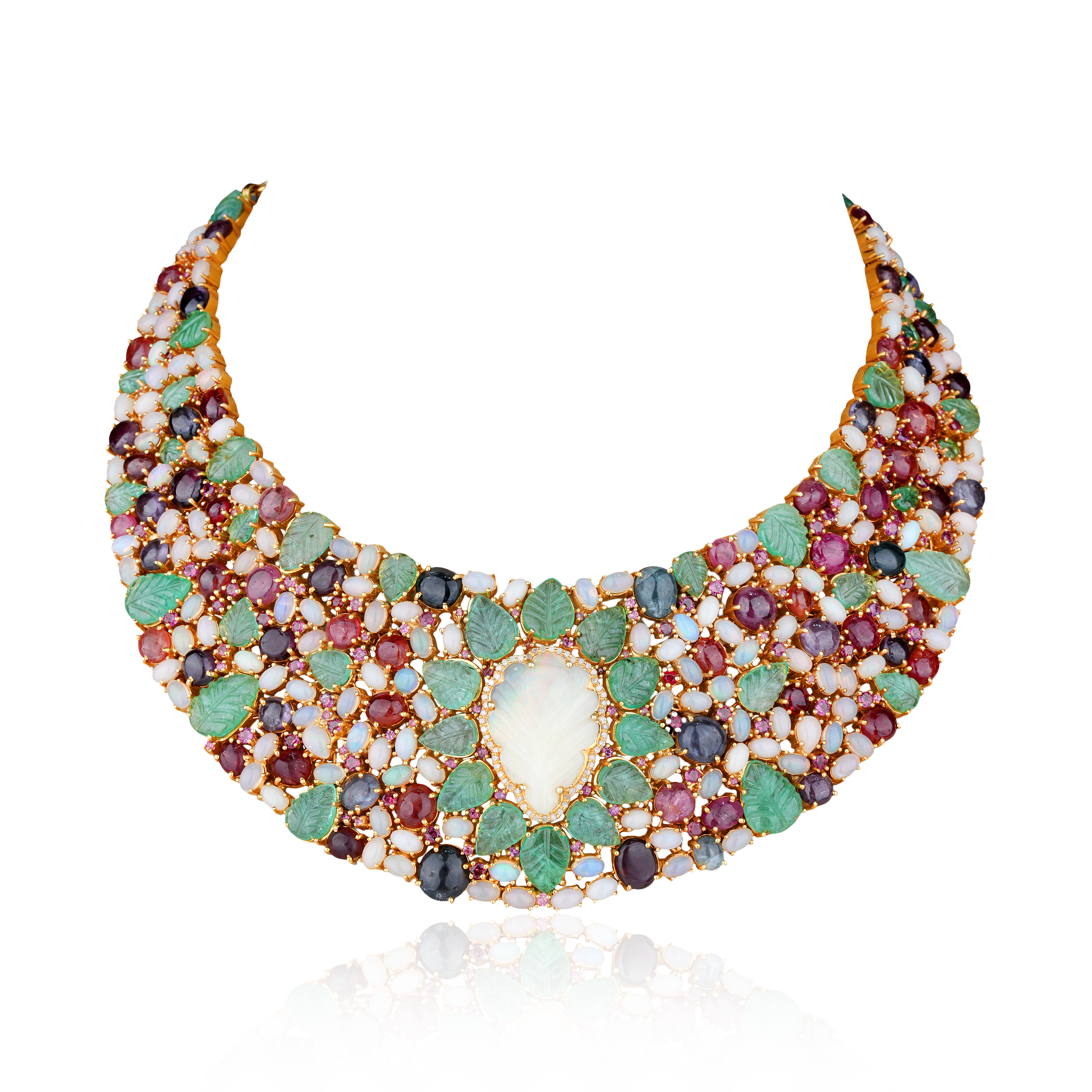 Opal Emerald Choker