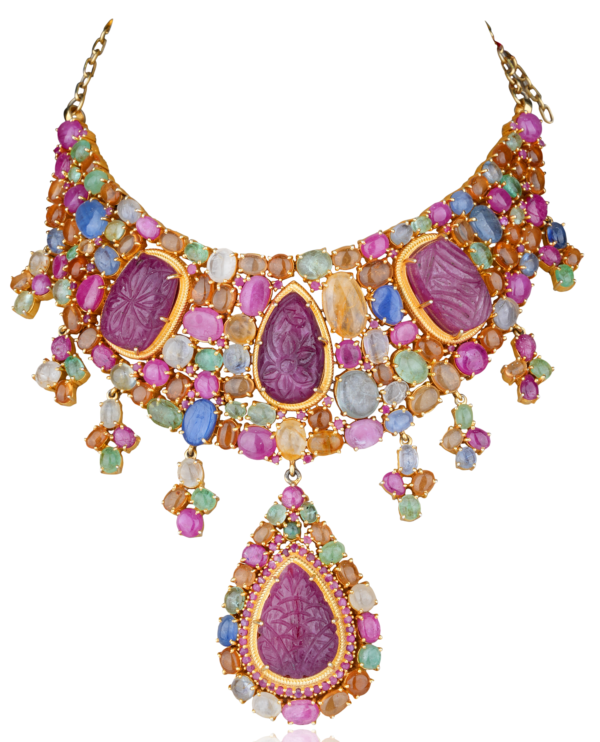 Ruby Navratan Set
