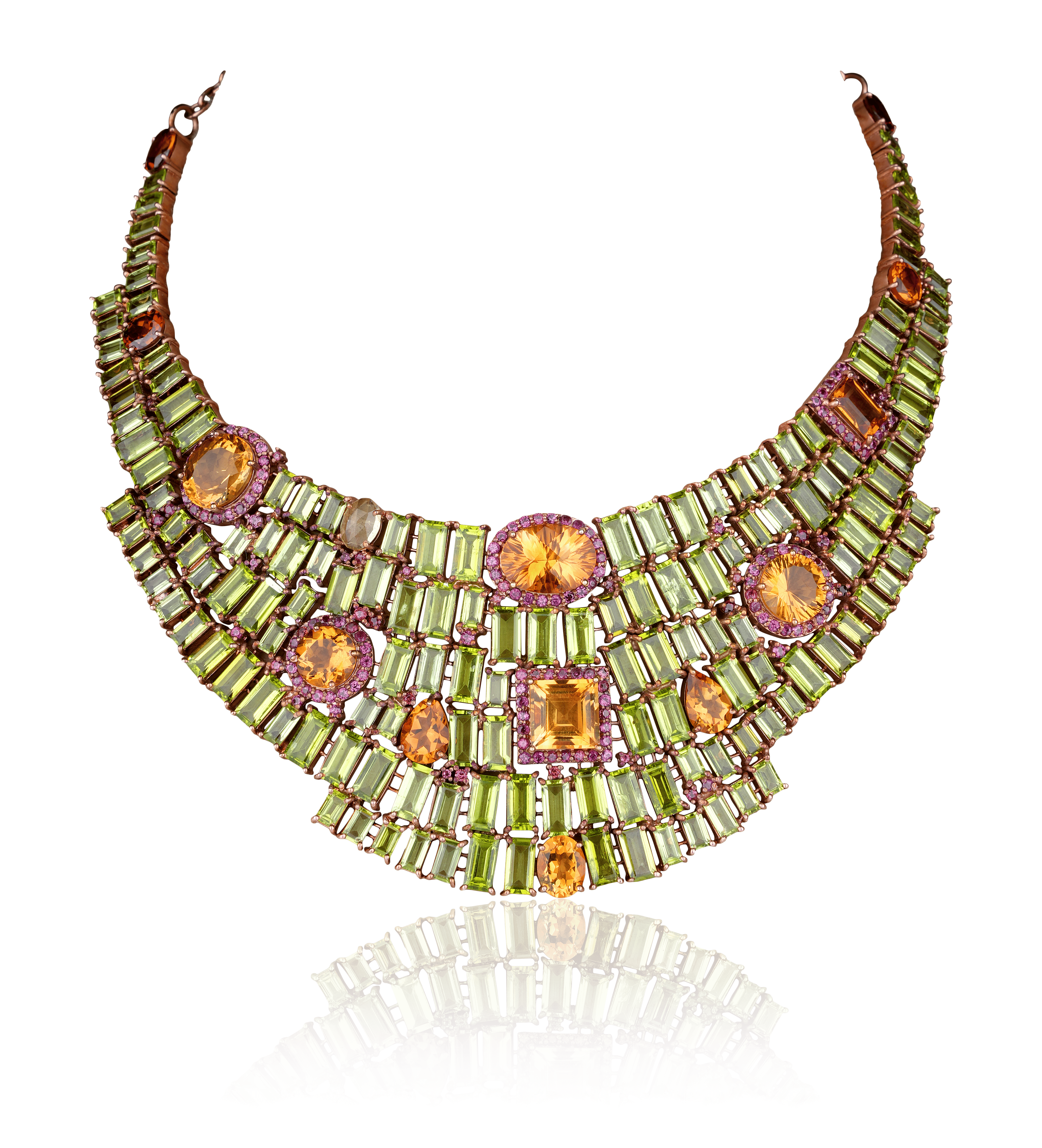 Vibrant Rodolite Set