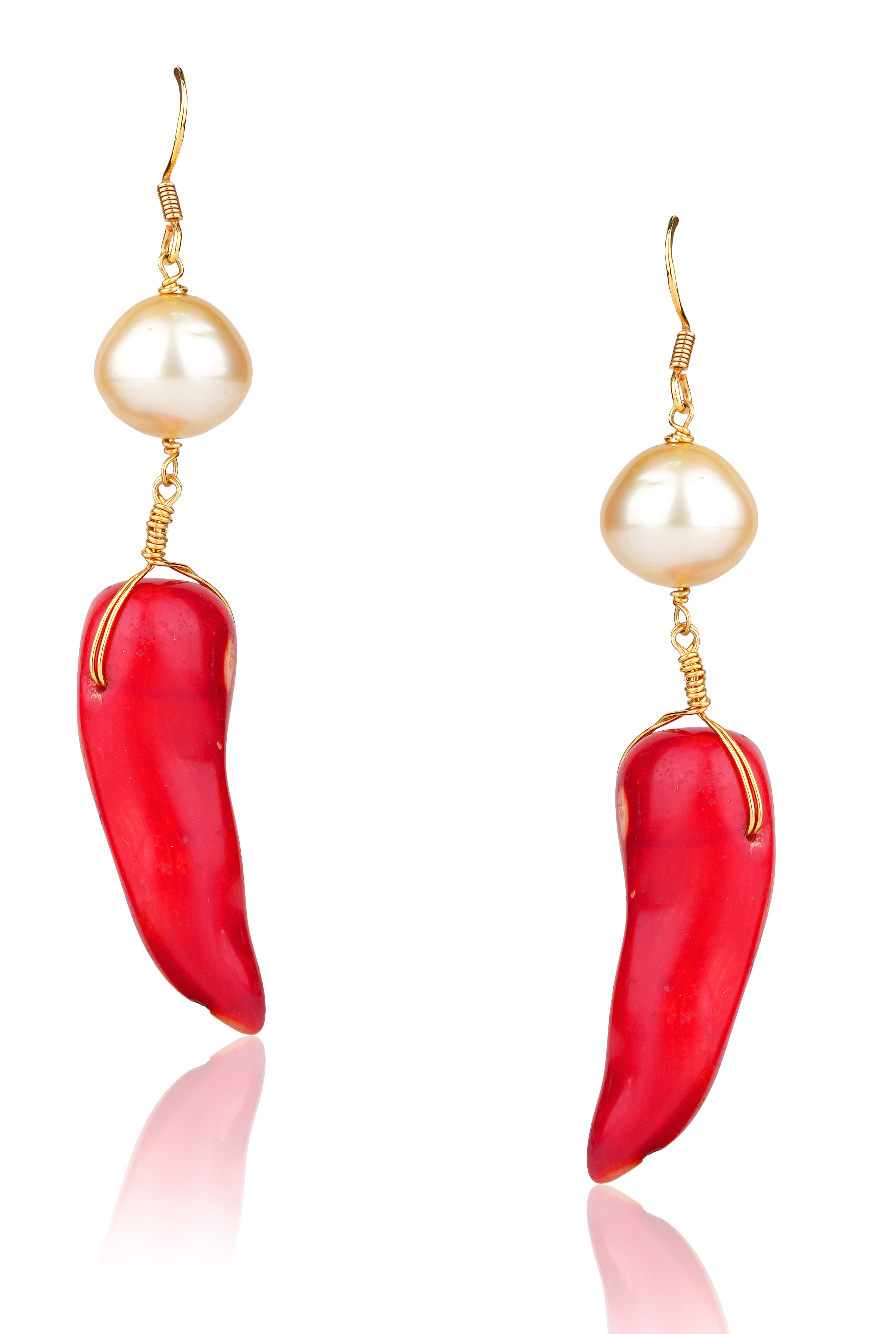 Moonga Mirchi Necklace Set