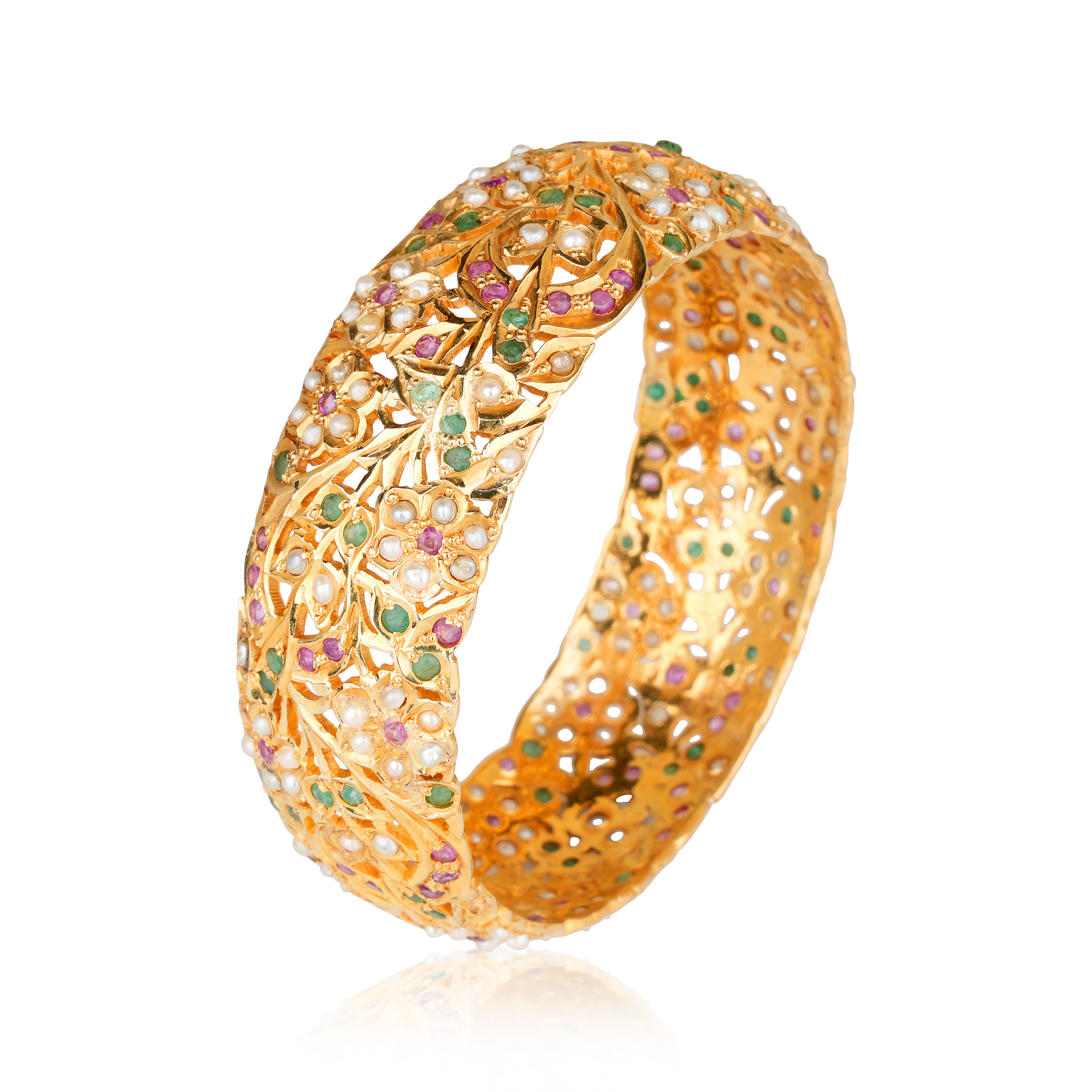 Signature Silver Bangle