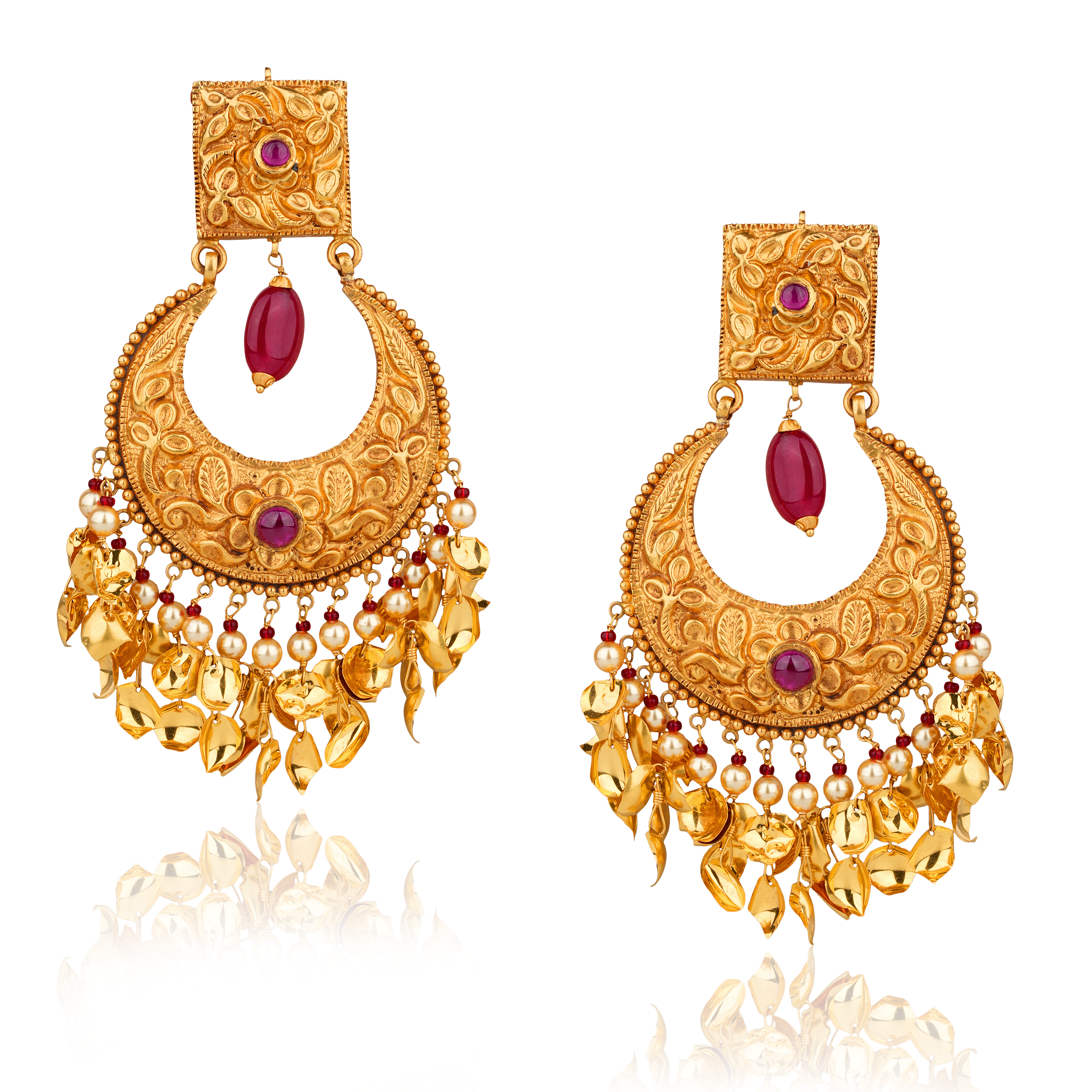 SPK-2806 Gold Peepal Patti Set