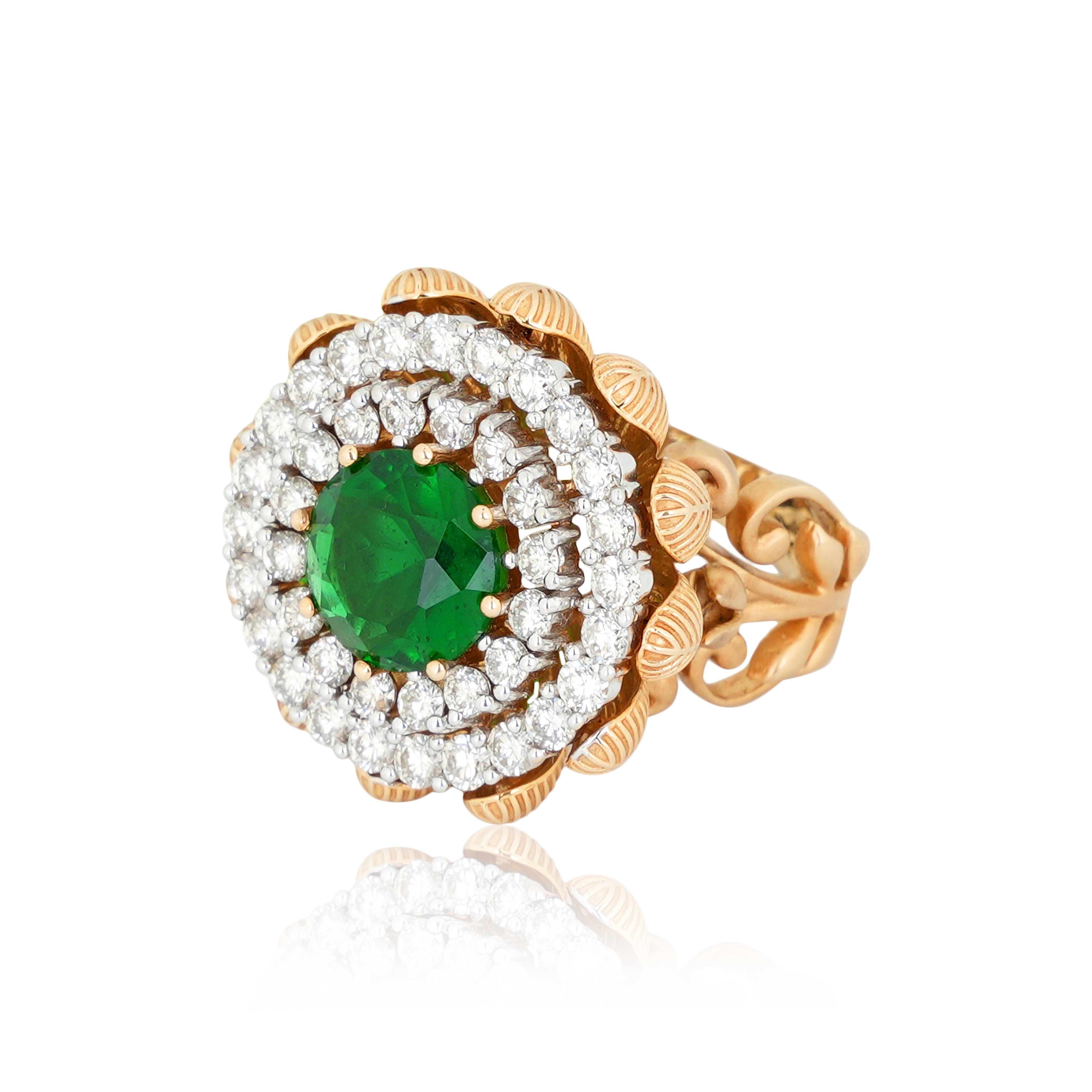 DLRF - 367 Emr Diamond Ring