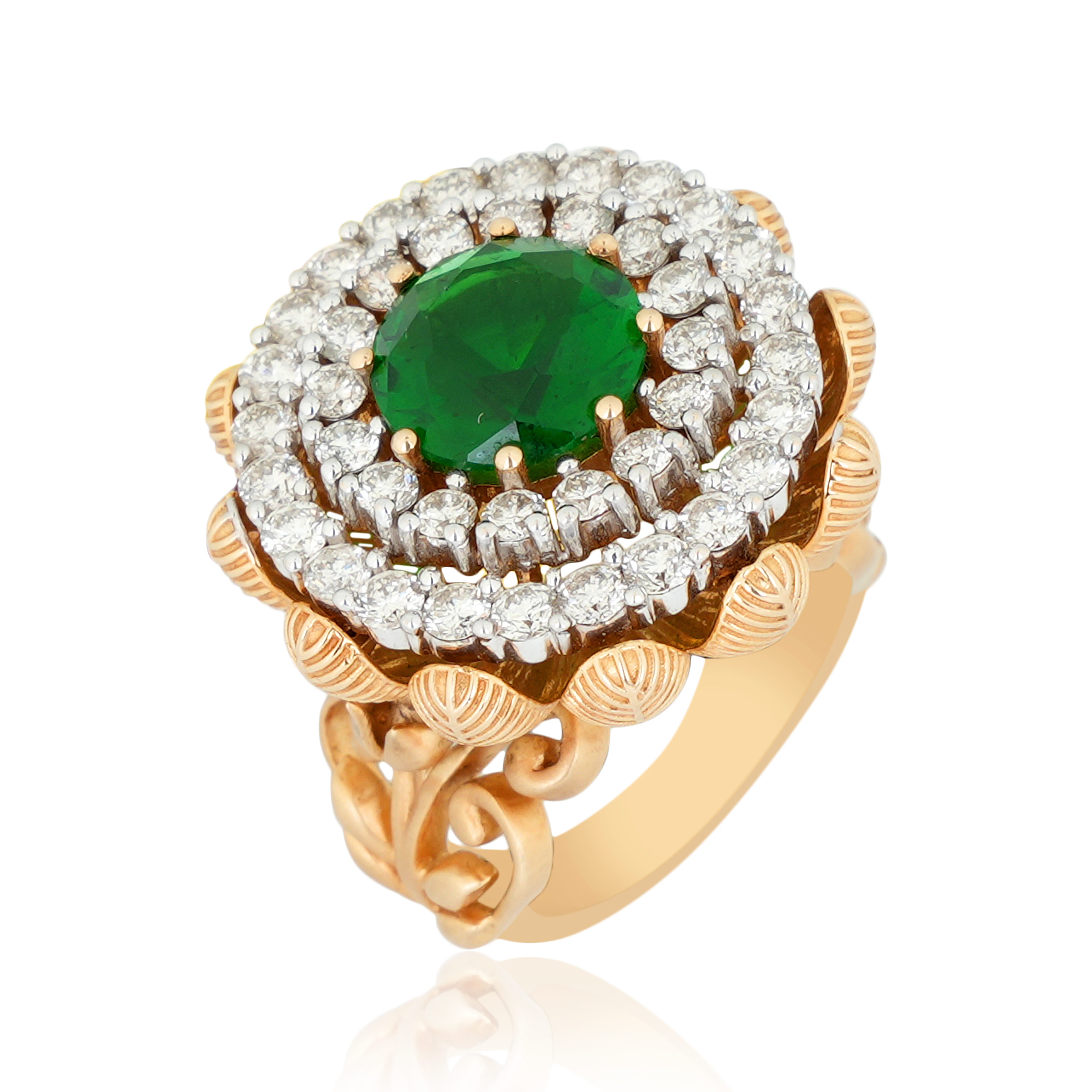 DLRF - 367 Emr Diamond Ring