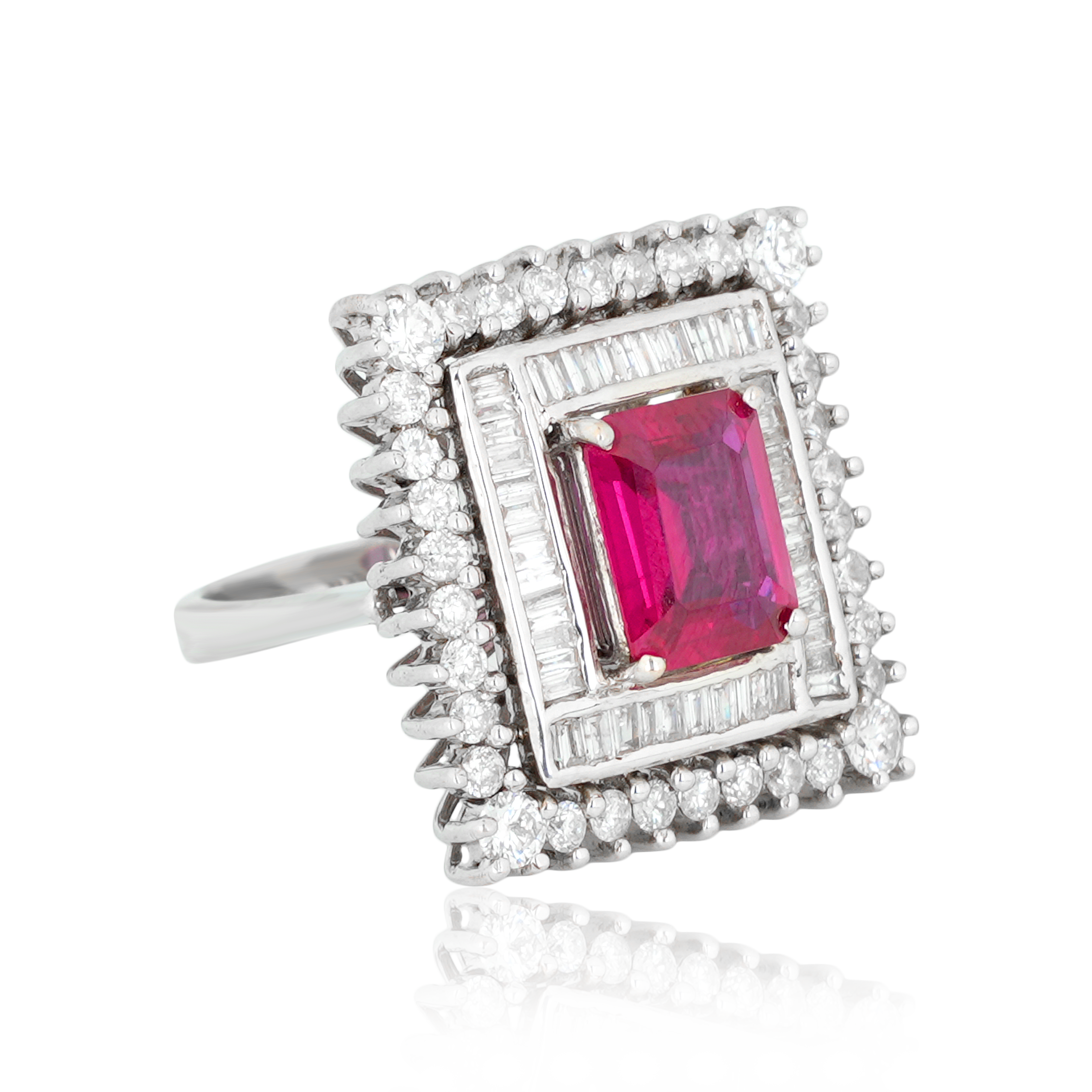DLRF-324 Ruby Diamond Ring