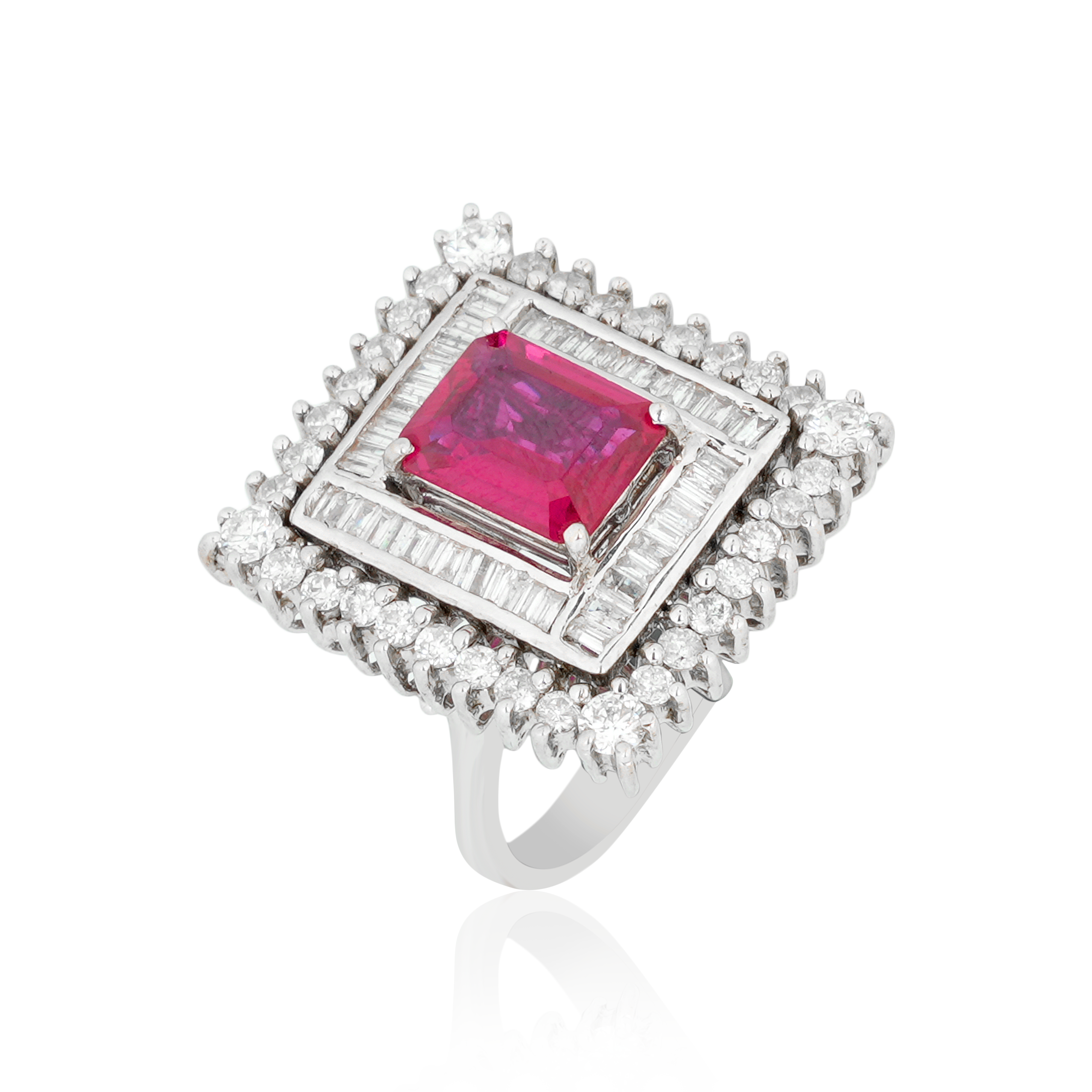 DLRF-324 Ruby Diamond Ring