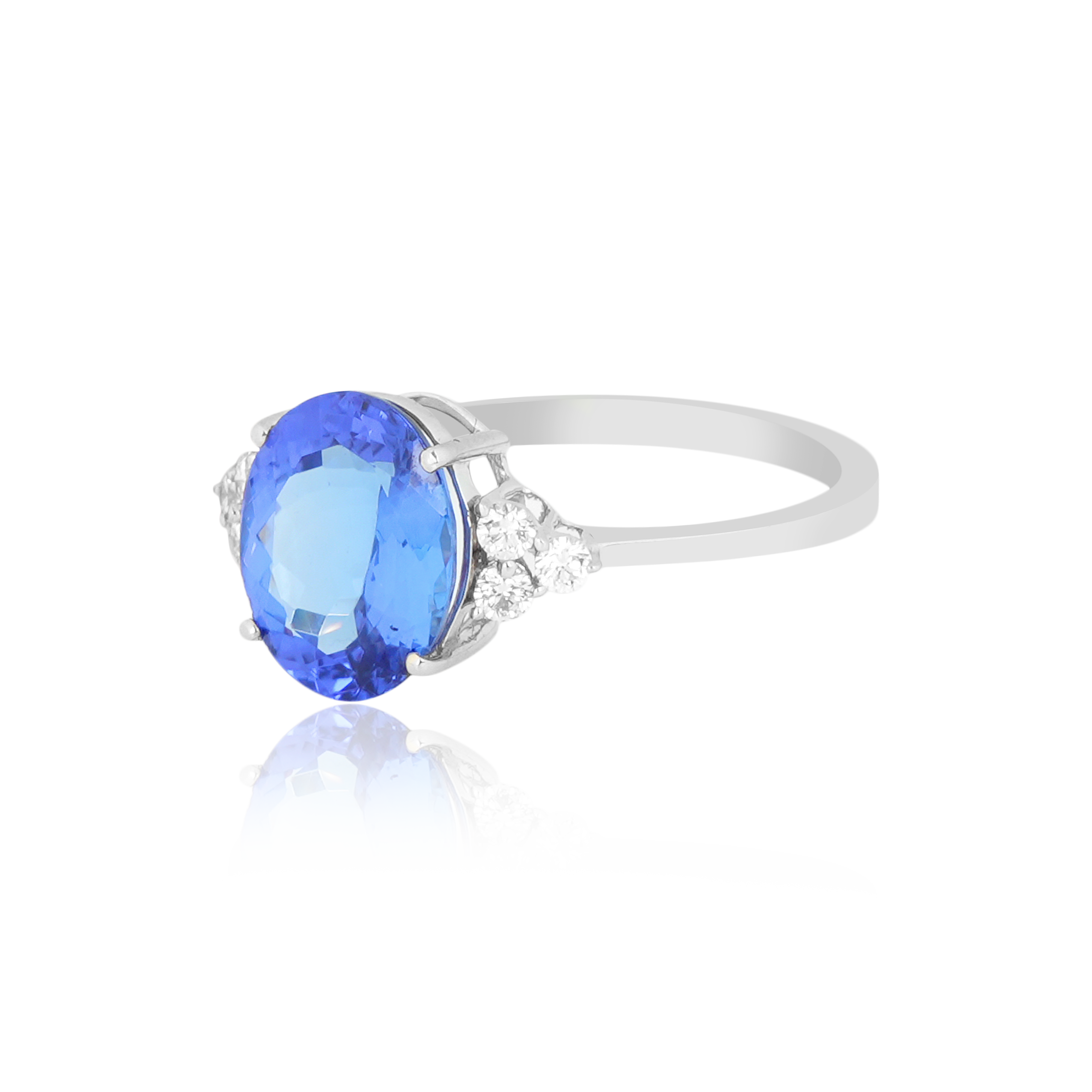 DLRE-898 Tanzanite Diamond Ring