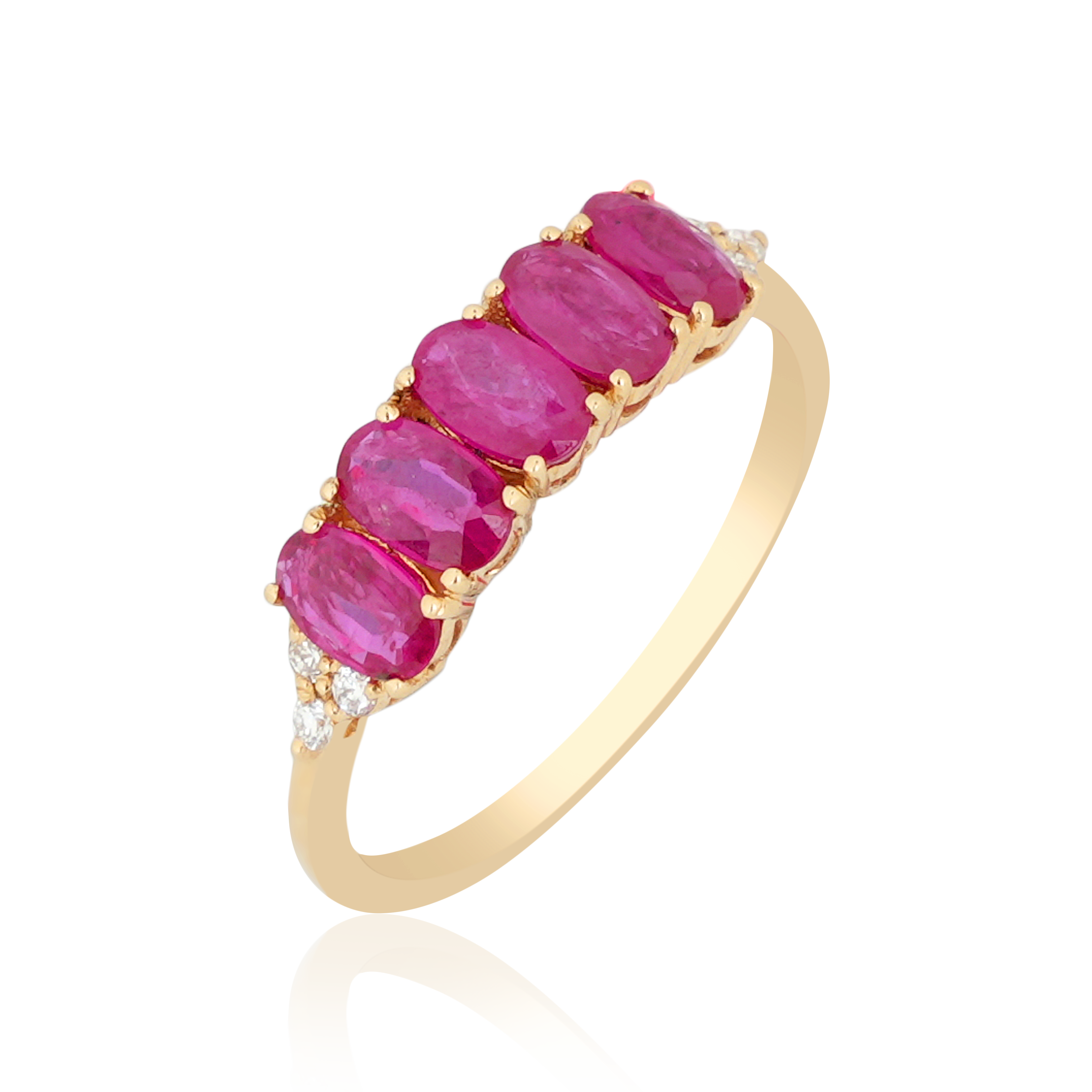 DLRE-906 Ruby Diamond Ring