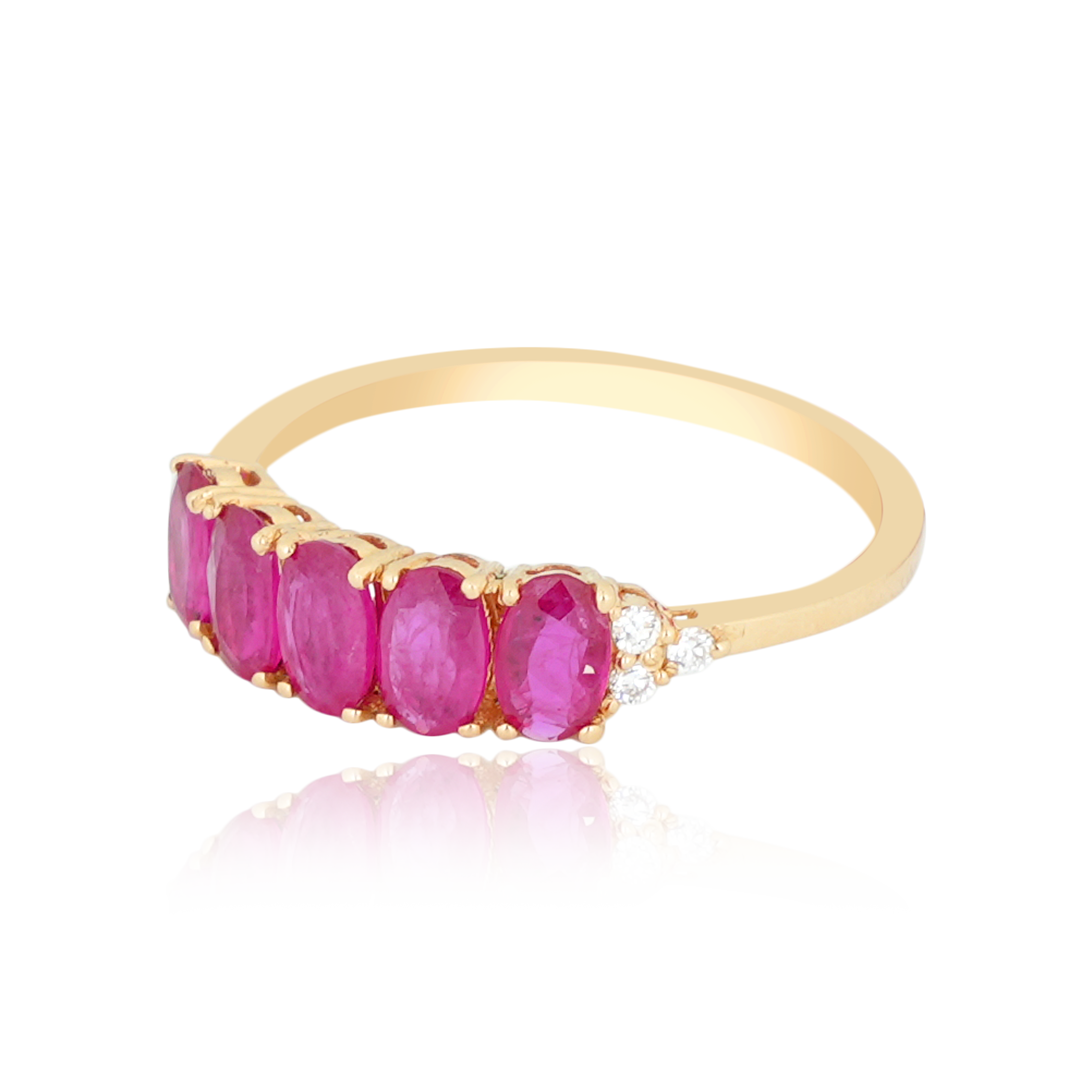 DLRE-906 Ruby Diamond Ring