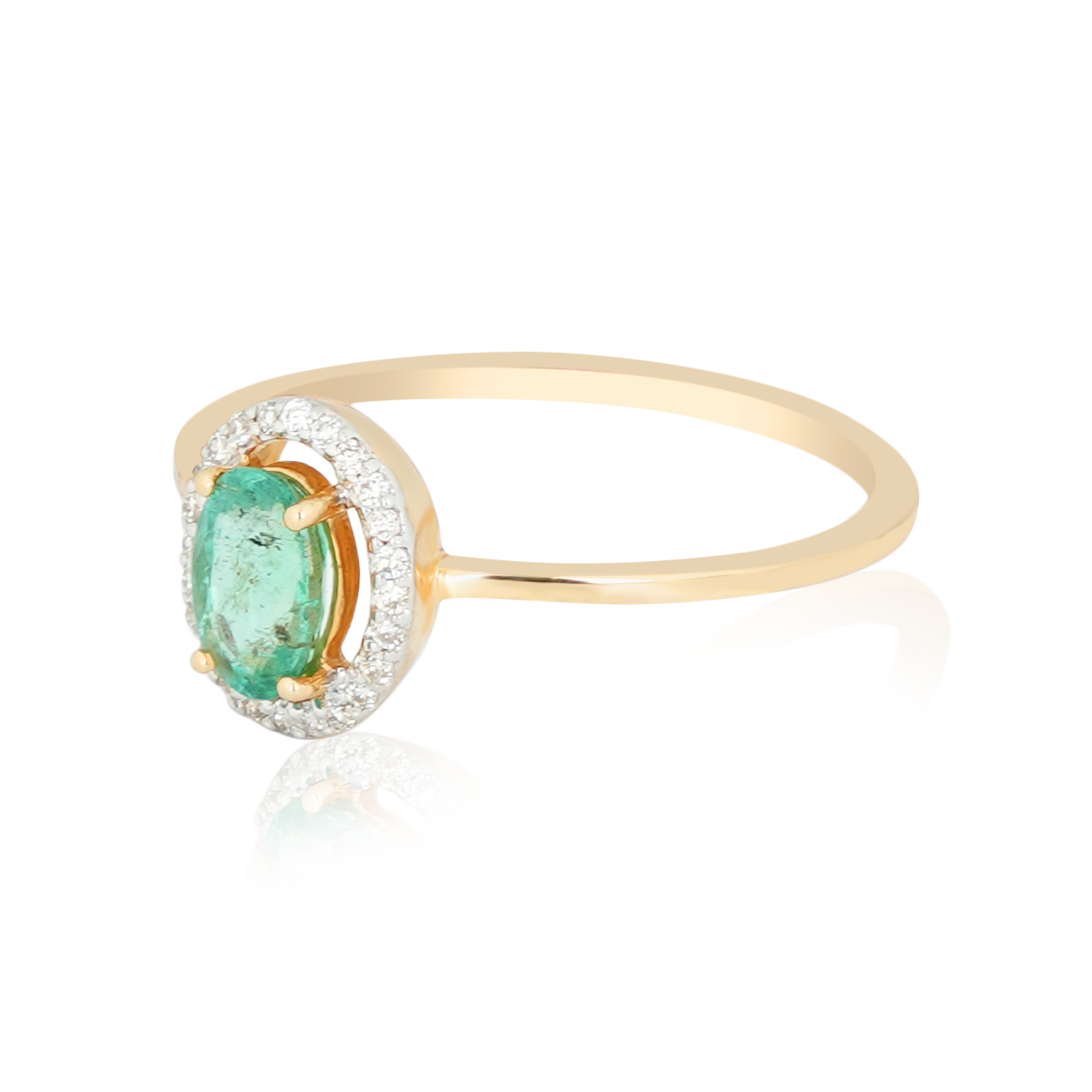 DLRE-903 Emerald Diamond Ring