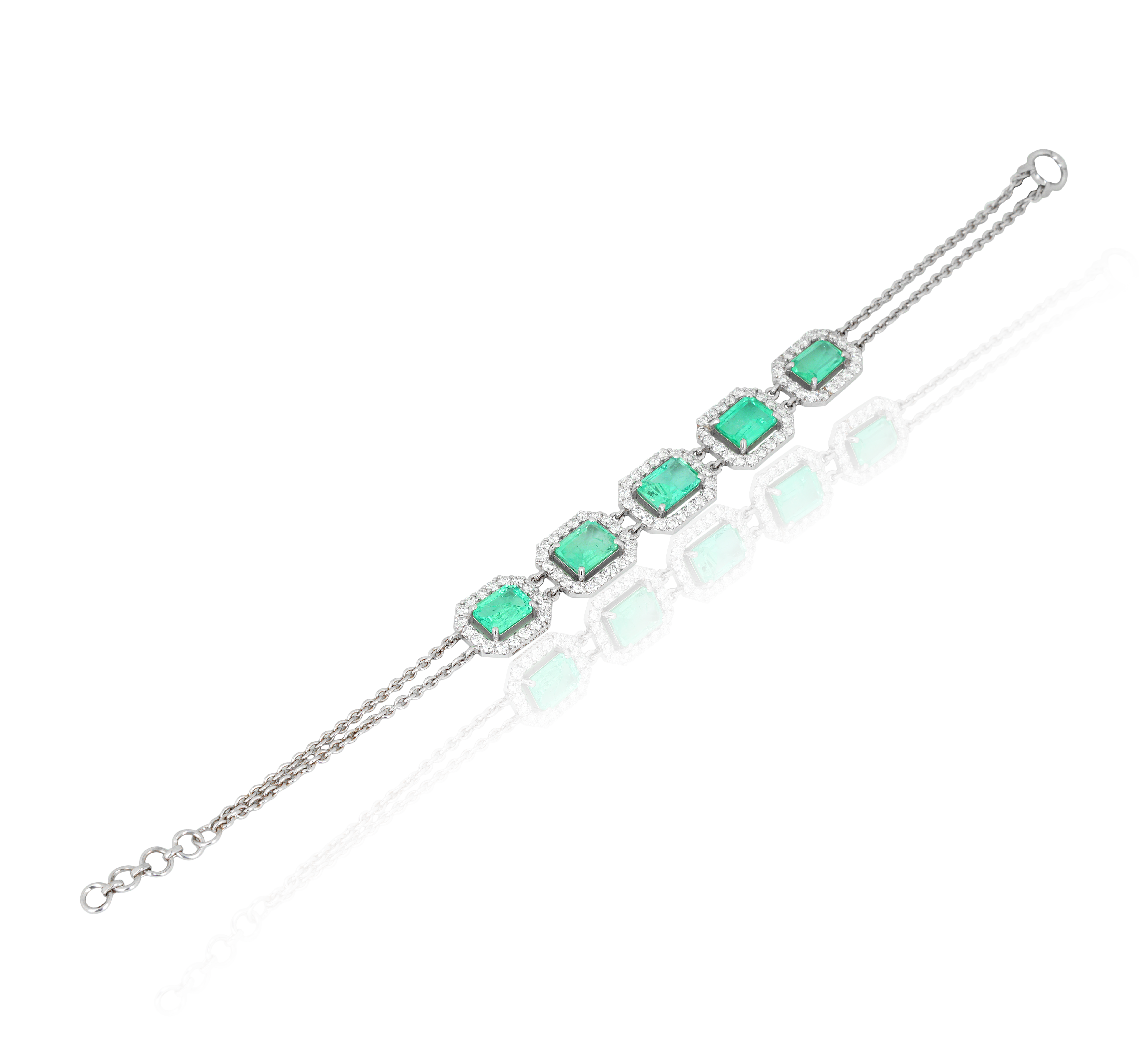 DBE-692  Emerald Bracelet