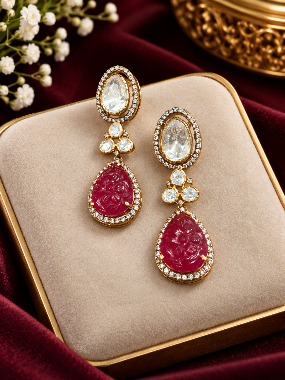 SE.296 SILVER EARRING